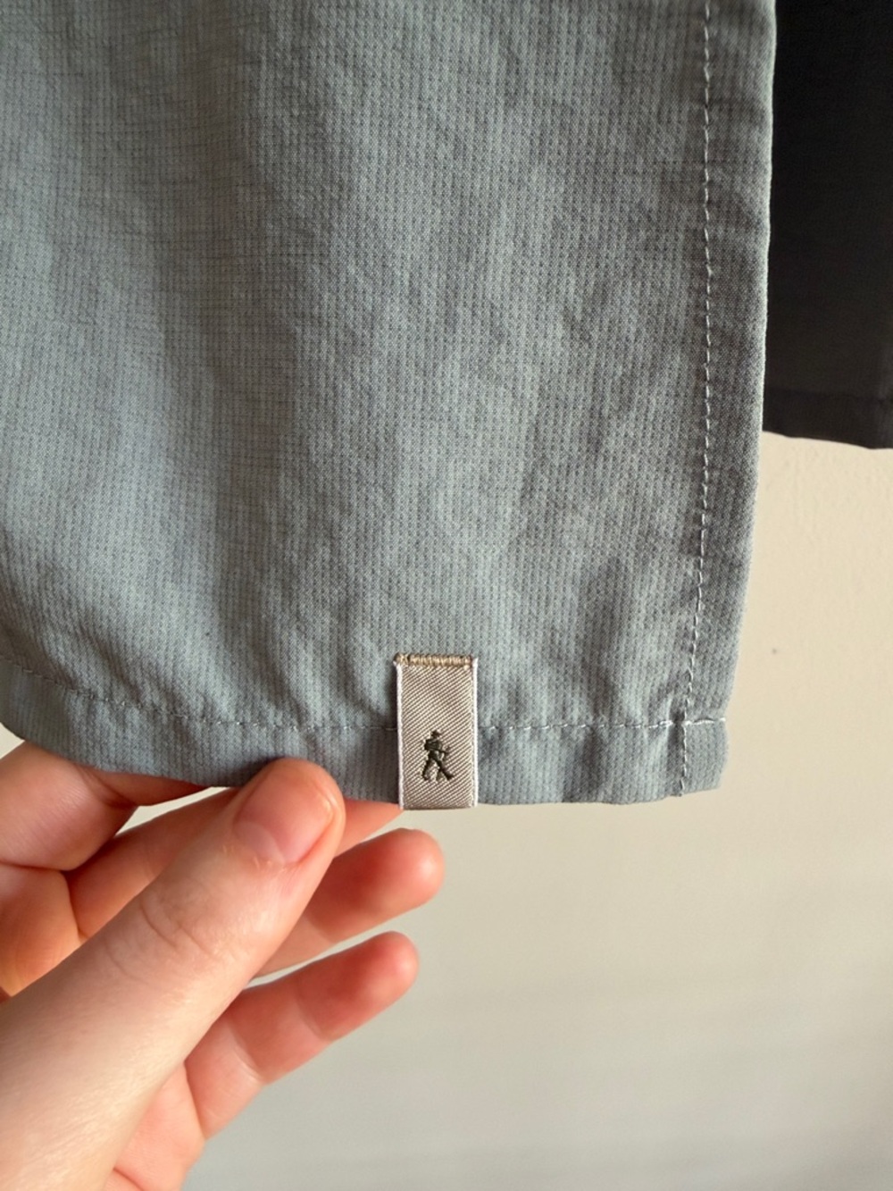 Royal Robbins Hiking Outdoor Dusty Blue Gray A-Line Skort Size 4 100% Nylon - Picture 3 of 14